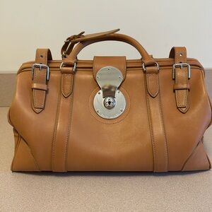 NWT Ralph Lauren Collection Ricky Satchel